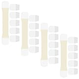 Baluue Halsstraffungs Tape 4 Stück Pack Elastisches Gummiband für Damen zur Hautstraffung und Nackenentspannung bei Verschiedenen Hauttypen