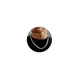 Esrael Silber Kette Herren 3mm Silber Herren Kette Kubanische Kette Halskette Edelstahl Kette für Männer Junge Silber Herren Kette Halsketten Curb Kette Schmuck Geschenke für Männer 18 Zoll