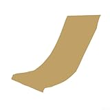 Multifunktionale Strandkorbabdeckung Perfekter Ersatz für verschiedene Outdoor-Stuhlarten (Khaki)