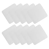 TOGEVAL 10 Stück Brillenputztücher Mikrofaser aus Weicher Mikrofaser Schonend für Linsen Antibeschlagend Vielseitig für Brillen Kameralinsen Smartphones und Tablets