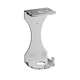 Seifenspenderhalter aus Edelstahl zur Wandmontage für Badezimmer, unterstützt Flaschengrößen mit Pumphöhe bis zu 14 cm, platzsparendes Design (1 Loch)