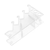 Uonlytech Transparentes Finger Skateboard Aufbewahrungsregal aus Kunststoff Klarer Displayständer für Sammler Einfach Montierbar Vielseitig Einsetzbar für Zuhause und Büro Stilvolles Design