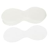 ELAYARD 200 Stück Augenpads aus Reiner Baumwolle Weich Feuchtigkeitsspendenden DIY augenpflege Hautfreundlich und Einsetzbar für Hauttypen für Salon und Zuhause