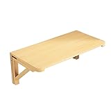 Klappbarer Wandtisch, platzsparender Schreibtisch für Home Office, Waschküche, Küche, Bar und Esszimmer, kompakte Werkbank