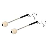Drumsticks - Filzkopf Xylophone Stick | Professioneller Drumstick | Zubehör für Schlaginstrumente aus Stahl, 2er-Set für Musikunterricht für Kinder