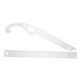 Uonlytech Teiliges Schneiderlineal mit Französischem Kurvenlineal Präzises Musterlineal für Stoffzuschnitt Langlebiges Multifunktionales Nähwerkzeug für Genaue Schnittführung und