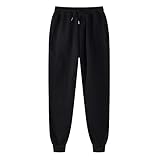 2025 Herren Sweatpants Fleece Cargo Athletic Pants Hip-hop Pants Elastic Waist Drawstring Straight Leg Trousers Baggy Jogger Pants with Pockets Legging Padded Casual Pants Lounge Pants