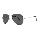 JOOX Polarisierte Sonnenbrille Herren Pilotenbrille,Ultraleichte Piloten Sonnenbrille Damen,UV400 Schutz Linse und Metallrahmen