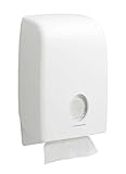 Aquarius Spender für Papierhandtücher 6945 – 1 x Papierhandtuchspender, weiß