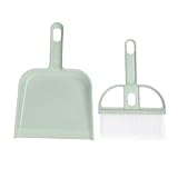 Kleines Kehrschaufel- und Kehrbesen-Set, tragbarer Mini-Handbesen und Kehrschaufel-Werkzeug, tragbarer Schneebesen und Kehrschaufel zum Aufhängen für die Küche zu Hause (Cyan)