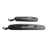 MTB Klapprad Schutzbleche Set Vorne Hinten Spritzschutz für 14 20 Zoll Fahrräder (für 16-20 Zoll)