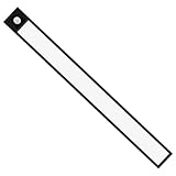 Toddmomy Bewegungsmelder LED Nachtlicht Kabellos Batteriebetrieben Ultradünne Schrankleuchte Warmweiß Magnetisch Montierbar Energiesparend für Schlafzimmer Küche Wohnzimmer Party und Bar