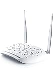 TP-Link TD-W9970 WiFi VDSL/ADSL Router (300Mbit/s (2,4GHz), USB Ports für FTP und Mediaserver, inkl. VDSL Splitter, Annex A, geeignet für Österreich/Schweiz), ‎220 V