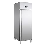 GastroHero Kühlschrank ECO 600 | 600 L Kühlraumvolumen | GN 2/1 | Profi Kühlschrank für Gastronomie und Großküche | Edelstahl | Türanschlag wechselbar | Energieeffizient