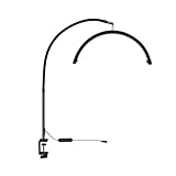 ayex LED Bogenleuchte Tischlampe mit Klemme dimmbar 3200K–5600K 1400 Lumen flexibel drehbar augenschonend für Kosmetik Nageldesign Tattoo Studio HD-P3