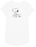 Peanuts – Snoopy Woodstock Walk T-Shirt, Kind, Cartoon-T-Shirt, Blau, S