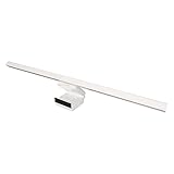 SUNGOOYUE Überwachen Sie die Lichtleiste 3 Schaltbare Lichtmodi Schrittless Dimmbare Berührungssteuerung für Office Home (weiß (WHITE)