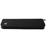 Geardeangloow Herren-Reise-Krawattenetui, Aufbewahrungstasche, Halter, Krawatte, Gepäck, Organizer, Tasche, Schwarz, 42 x 13 x 2,5 cm, Grau-Schwarz, 42 x 13 x 2,5 cm, 42X13X2.5 cm, Siehe Beschreibung