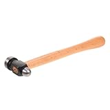 Gadpiparty Holzinstallation Hammer Mit Holzgriff Runde Kopf Fäustel Für Holzarbeiten Und Heiminstallationen Vielseitig Einsetzbares Werkzeug Für Handwerker Und DIY Projekte