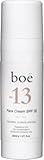 Sonnencreme mit SPF 30 Boë Nr. 13 Gesicht Selbstbräuner - Mineralischer Sonnenschutz, Unsichtbare UV-Creme, Frei von endokrinen Disruptoren, Duftstoffen, Nicht-komedogen - 30 ml