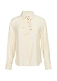 s.Oliver Strukturierte Bluse mit Abnehmbarer Schluppe beige 40