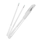 MOLUCKFU Tattoo-marker Metallischer Gelstift Zubehör Für Brauenlaminierung Augenbrauen-mapping-stift Tattoo-stifte Chirurgischer Hautmarker Tattoo-dehnungsstab Glitzer-gelstift Plastik Weiß