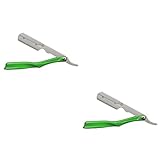 NIYANGLE 2 Stück Manueller Rasierklingenhalter aus Metall Faltbar für Professionelle Ergonomisches Design für Männer Geeignet für Täglichen Gebrauch und zu Anlässen Wie Geburtstag und