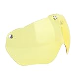 Yooghuge Magnetische Fahrradhelmbrille Abnehmbare Sonnenvisier Abnehmbare Sonnenwindschutz