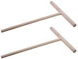 Praktischer T-förmiger Crêpe-Maker, Pfannkuchenteig, Holzstreuer, Stab, Zuhause, Küche, Werkzeug-Set, Heimwerken, schönes Design