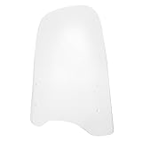 Alipis Universelles Windschild für Roller und Motorräder Wind und Kältebeständig aus Robustem Pc Material Schützt vor Wind und Regen