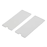 Stapelbare Kunststoff-Aufbewahrungsbox für Komponenten, Schrauben, verdicktes PET-Material, transparente Schubladen mit Fingergriff, Wandmontage (blau)