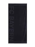 FC Bayern München Badetuch | Handtuch | Duschtuch | Grau | 180 x 90 cm