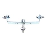 NVOQILIN Fahrrad-Heckablage-Konvertierung, Heckträger-Anschluss, U-förmiger Fahrrad-Heckträger-Adapter, Fahrrad-Heckhalterung, Steckverbinder, Fahrradträger, Sattelstützen-Adapter, Zubehör