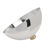 Homoyoyo Runde Edelstahl Steak Abdeckhaube Lebensmittelabdeckung für Küche Grill Speisenschutz Dampfgarhaube Praktische Küchenhaube zur Frischhaltung