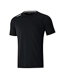 JAKO Herren T-Shirt Run 2.0, Schwarz, XL