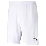 PUMA Herren Teamrise Shorts, Puma White-puma Black, XL EU