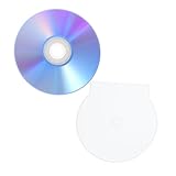 Housoutil Leere Cd-rohlinge Und DVD-rohlinge Aus Kunststoff DIY-Medien Für Musikproduktion Und Telefonkonferenz-aufnahmen Beschreibbares Zubehör Zum Basteln