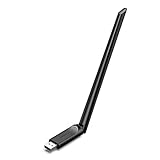 UGREEN WLAN Stick AX900 Primär WLAN Adapter PC mit Antenne Dual Band 2,4G/5GHz, High Gain Internet Stick mit eingebauter Treiber, WPA2-PSK Verschlüsselung, Kompatibel mit Windows 11/10