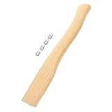 Kisangel 1 Satz Holzgriff Griff Für Spaltäxte Axtgriff Verstellbarer Schraubenschlüssel Hickory Holzbearbeitungswerkzeug Griff Für Hackäxte Handhaben Hammergriff Spaltaxt Beige Stahl