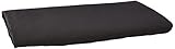 Amazon Basics Bettlaken, Mikrofaser, 275 x 275 cm, Schwarz, Einfarbig