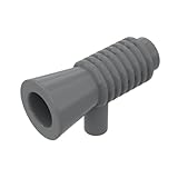 Gobricks Requisiten Horn Star Wars Pistole, 10 Stück, kompatibel mit Lego GDS-90006 4349, klassisches Bulk-Spielzeug, MOC, Farbe: Dunkelblaugrau 199