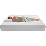 fullarrive ECO-zertifizierte ergonomische Matratze, hoch elastischer atmungsaktiver Schaumstoff, 140x200 cm, rutschfest und abnehmbar zum Waschen