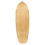 Eieenotee Board Glattes Ahorn DIY Skateboard Longboard Blank Land Surfboard Deck Short Board f¨¹r Outdoor-Sportarten
