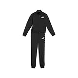PUMA Unisex Tape Suit Cl Trainingsanzug, Puma Schwarz, 128 EU