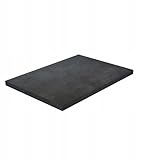 Küchenarbeitsplatte 80 cm - robust und pflegeleicht - mit abgerundeter Vorderkante - widerstandsfähiger Oberfläche und schützendem Laminat auf der Rückseite - Arbeitsplatte District Dark A785RS