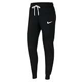 Nike Damen W Nk Flc Park20 Pant Kp Hose, Black/White/White, M EU