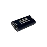 Aktiver HDMI-Signal-Verlängerung/Repeater mit 4K-, 3D-Unterstützung und einer Entfernung von bis zu 30 Metern; ideal für Video- und Audioverlängerung in Einrichtungen.