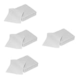 WRITWAA 4 Sätze Putztuch Schmuckreiniger Reinigungstuch Ringreiniger Gel-nagellack Besteck Sauberes Tuch Für Schmuck Silberputztücher Zum Polieren Von Silber Wildleder- Grey 50 Stück * 4