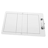 TOGEVAL PVC Volleyball Coaching Board Tragbar Leichtes Taktikboard Löschbar Für Volleyballtraining Und Spielanalyse Trainer Klemmbrett Sportzubehör Robust Wetterfest