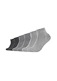 s.Oliver Unisex Kurzsocken 6er Pack 43/46 anthracite